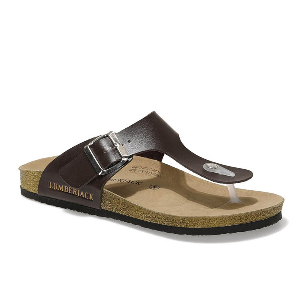 Lumberjack Men’s Brown Flip Flops vestimen