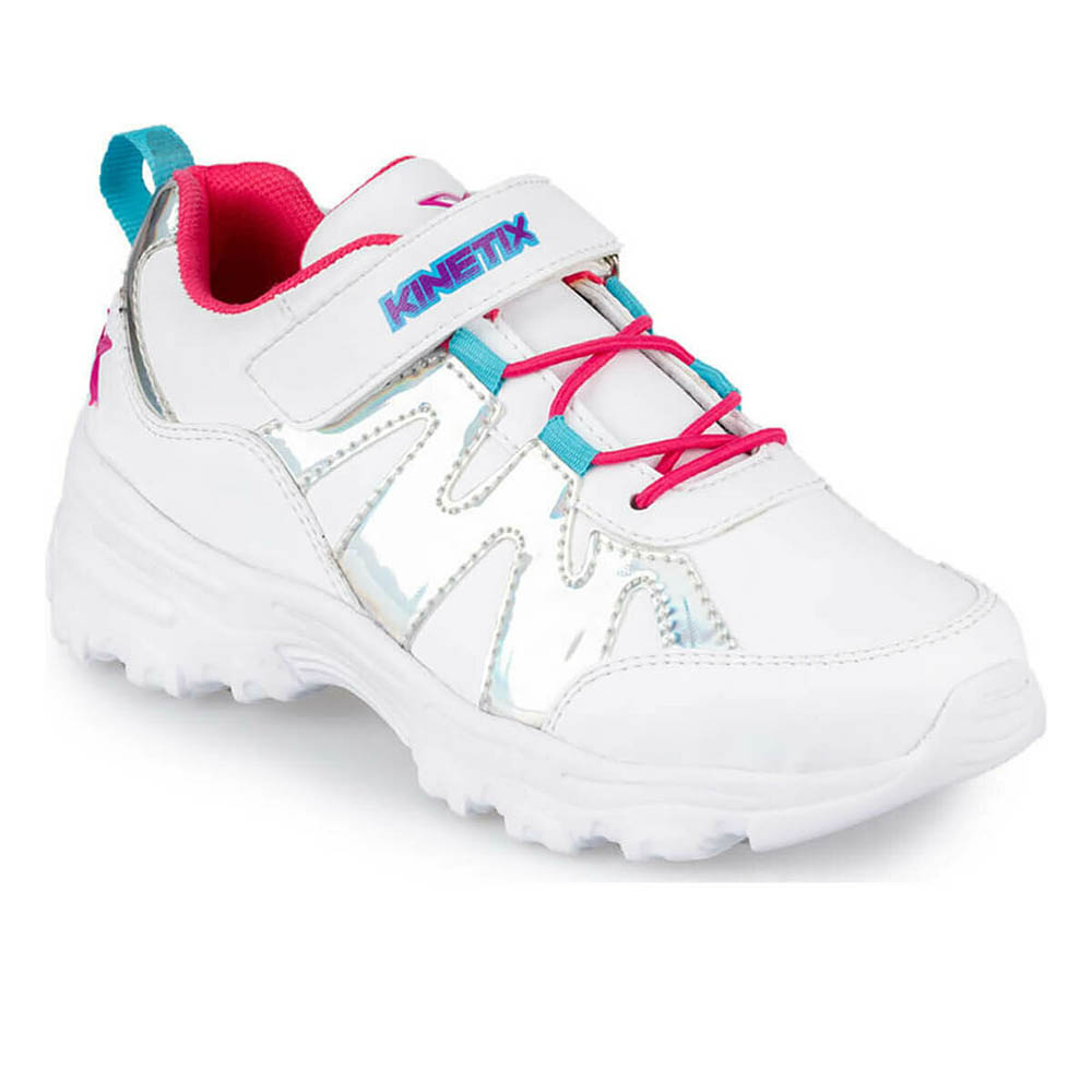 Waves 9Pr Girl’s White Walking Shoes vestimen