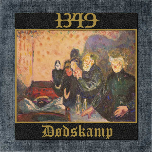 1349 Back Patch, 1349 - Dødskamp Big Back Patch