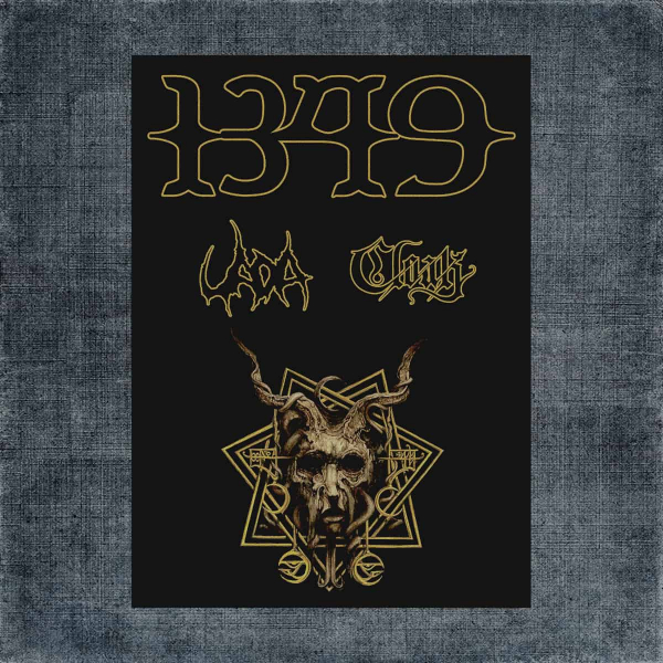 1349 Uada Cloak Tour Back Patch, 1349 Uada Cloak Tour The Infernal Pathway Big Back Patch