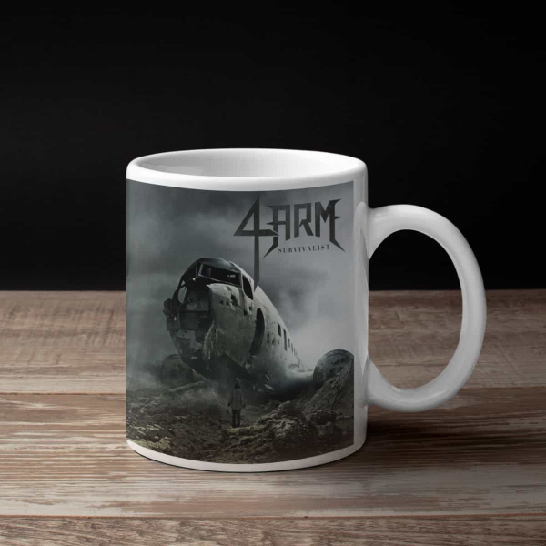 4Arm Coffee Mug, 4Arm Survivalist Coffee Mug