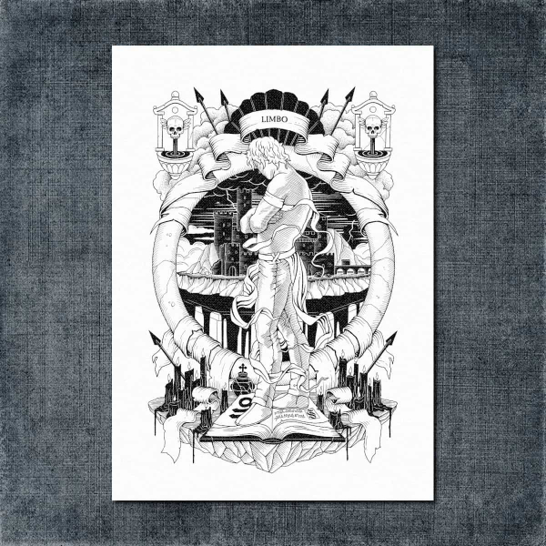7 Deadly Sins Back Patch, 7 Deadly Sins, Limbo Big Back Patch