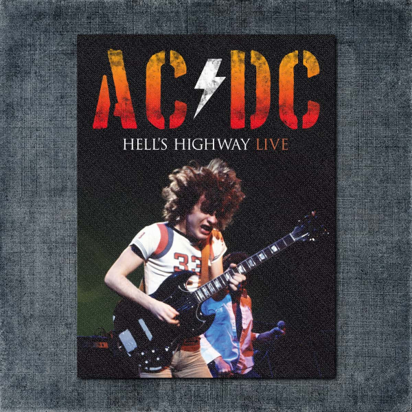 AC DC Back Patch, AC DC - Hell's Highway Live Big Back Patch