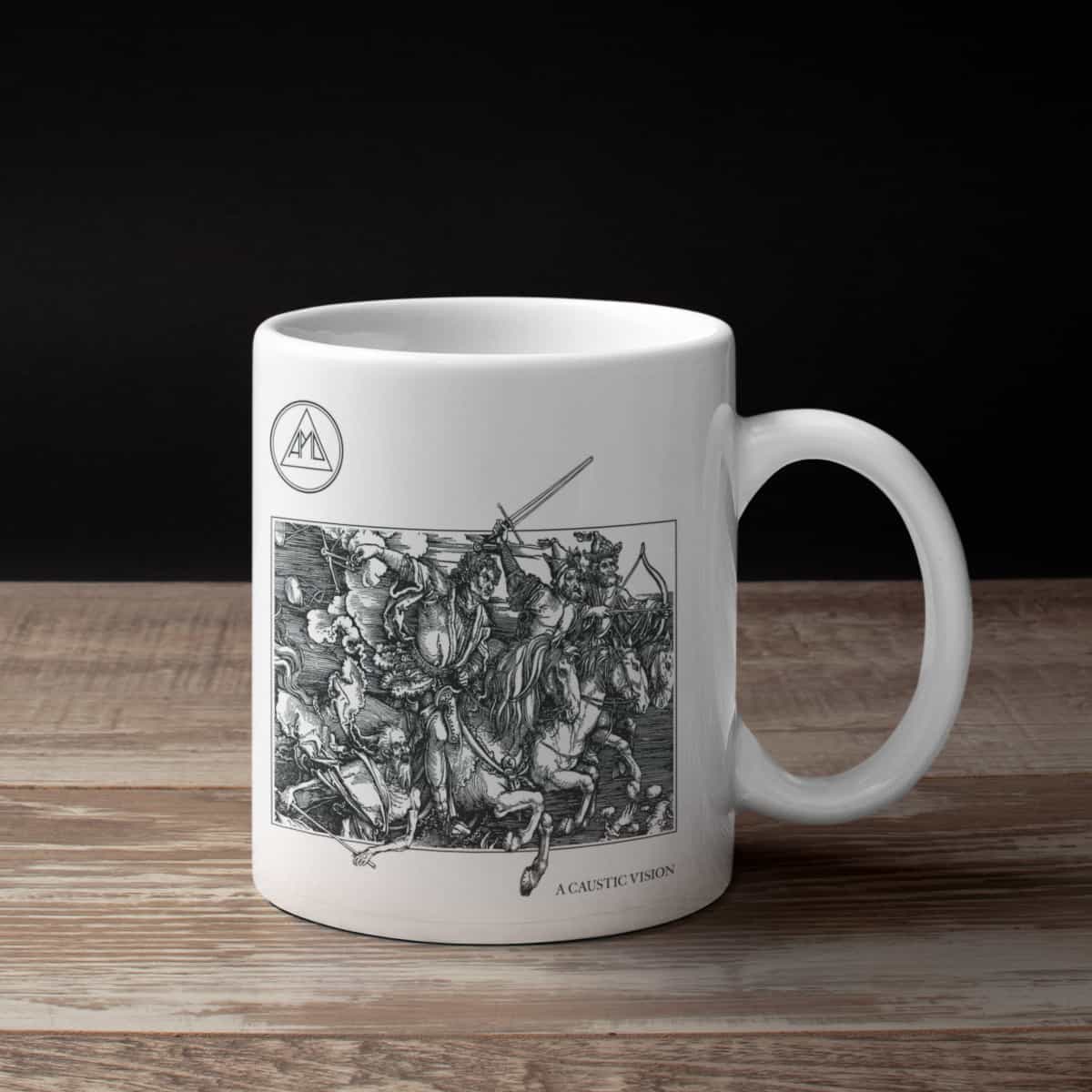 APMD All Pigs Must Die Coffee Mug, APMD All Pigs Must Die A Caustic Vision Coffee Mug