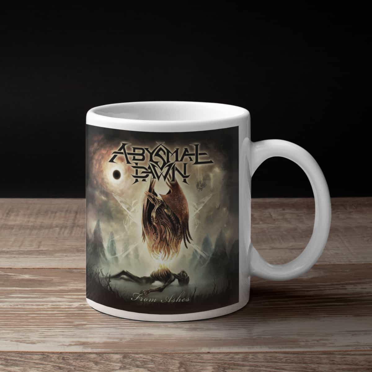 Abysmal Dawn Coffee Mug, Abysmal Dawn From Ashes Coffee Mug