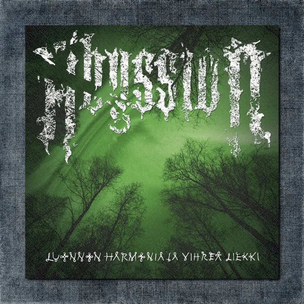 Abyssion Back Patch, Abyssion - Luonnon harmonia ja vihreä liekki Big Back Patch