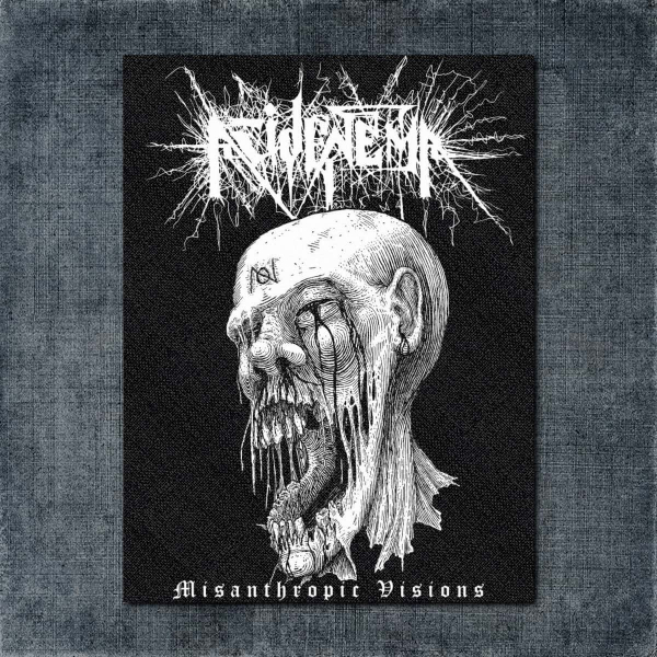 Acid Enema Back Patch, Acid Enema - Misanthropic Visions Artwork Big Back Patch