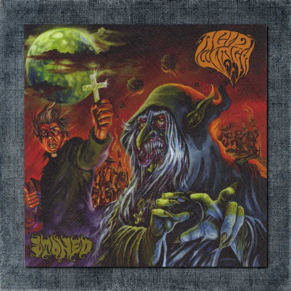 Acid Witch Back Patch, Acid Witch - Stoned Big Back Patch