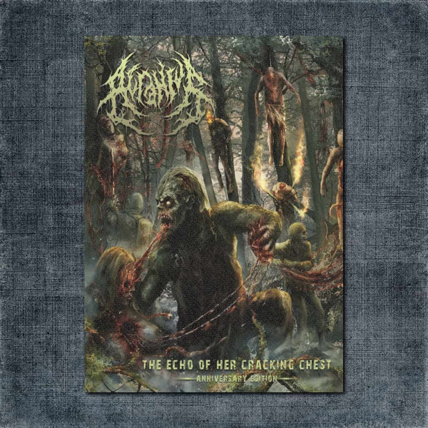 Acranius Back Patch, Acranius - The Echo of Her Cracking Chest Big Back Patch