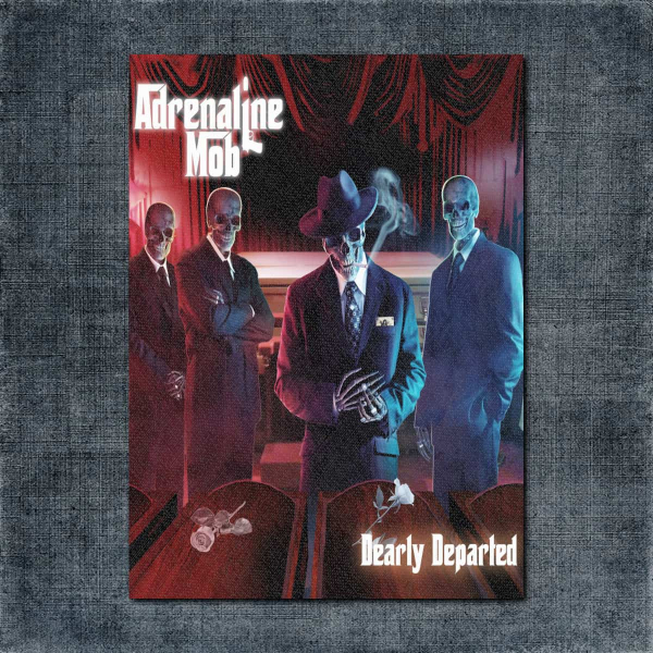 Adrenaline Mob Back Patch, Adrenaline Mob - Dearly Departed Big Back Patch