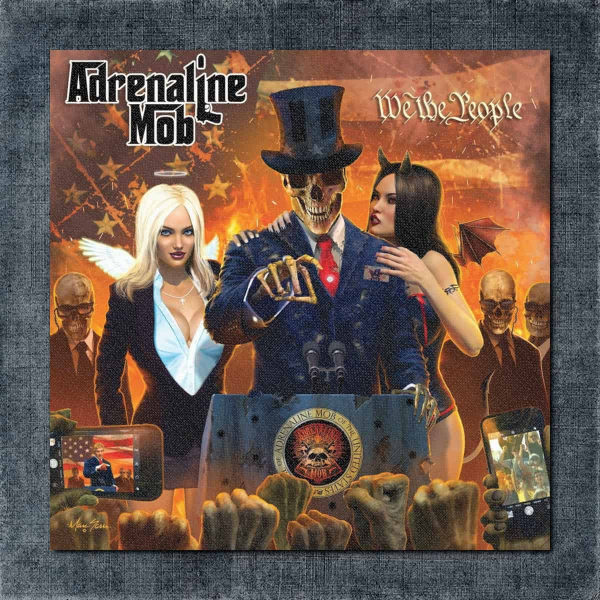Adrenaline Mob Back Patch, Adrenaline Mob - We the People Big Back Patch