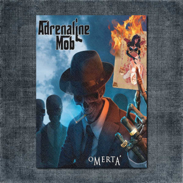 Adrenaline Mob Patch, Adrenaline Mob - Omerta Big Back Patch