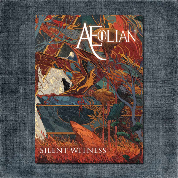 Aeolian Back Patch, Aeolian - Silent Witness Big Back Patch