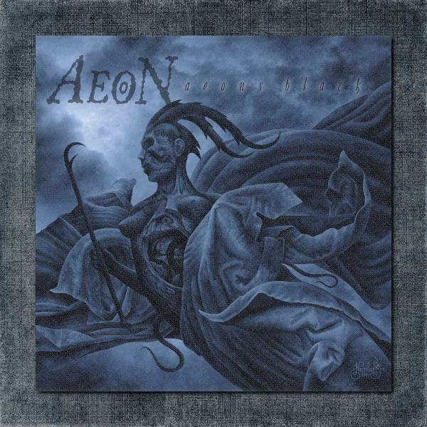 Aeon Back Patch, Aeon - Aeons Black Big Back Patch