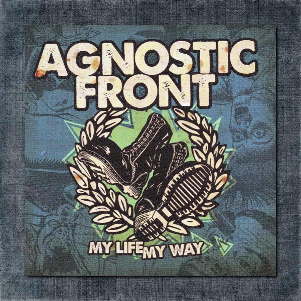 Agnostic Front Back Patch, Agnostic Front - My Life My Way Big Back Patch