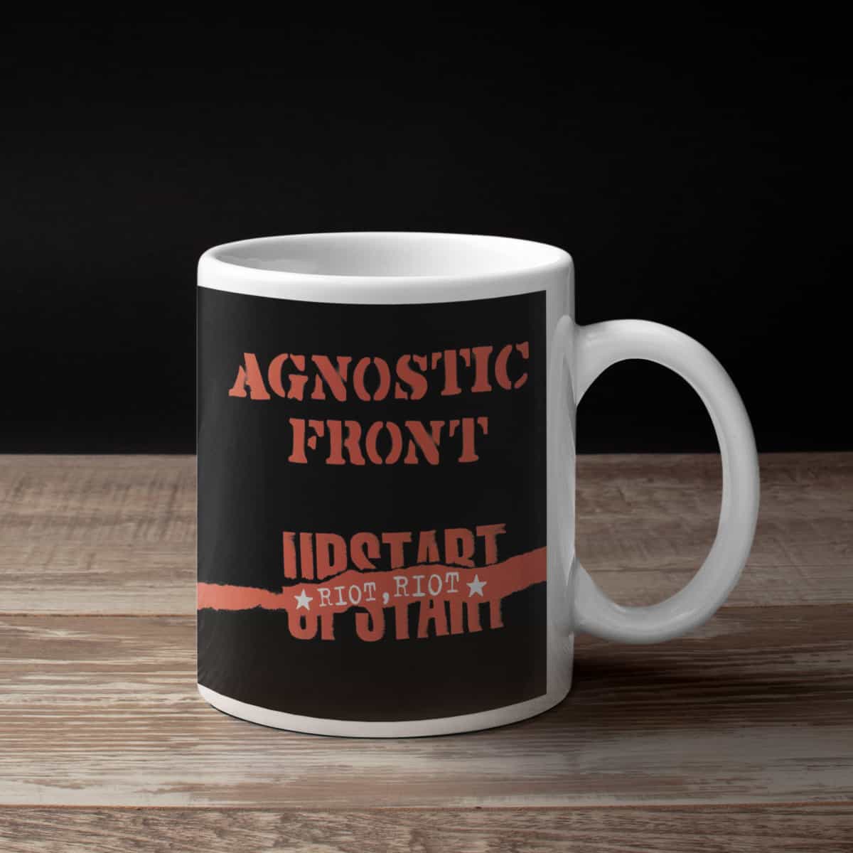 Agnostic Front Coffee Mug, Agnostic Front Riot, Riot, Upstart Coffee Mug