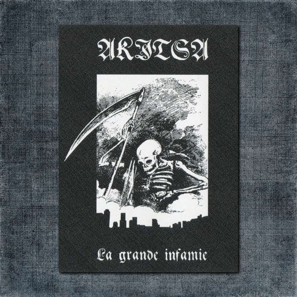 Akitsa Back Patch, Akitsa - La Grande Infamie Big Back Patch