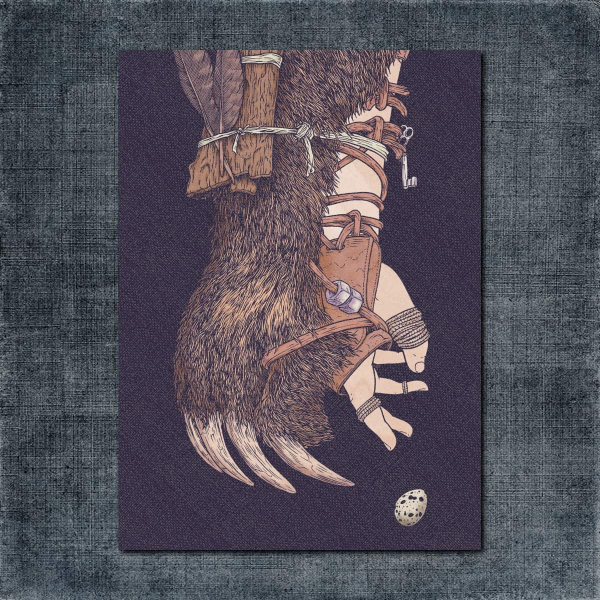 Alcest Back Patch, Alcest - Kodama Artwork Big Back Patch