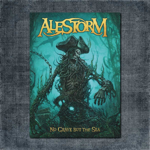 Alestorm Back Patch, Alestorm - No Grave But The Sea Big Back Patch