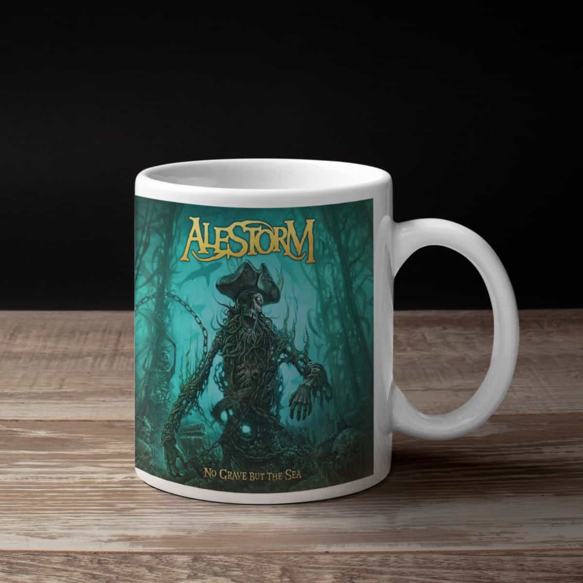 Alestorm Coffee Mug, Alestorm No Grave But The Sea Coffee Mug