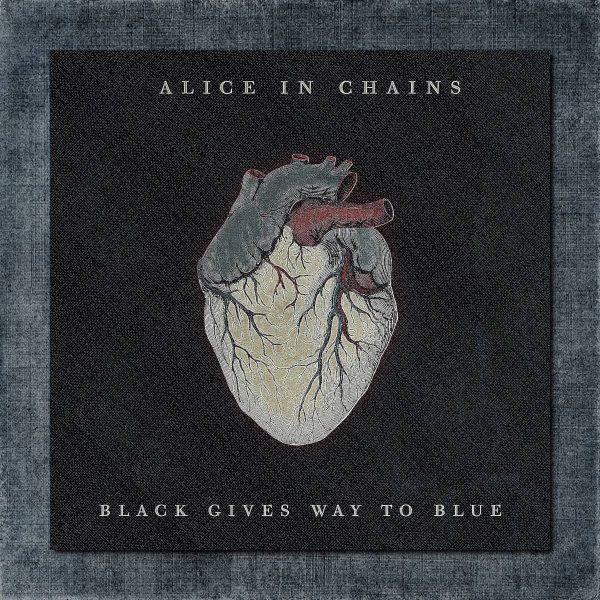 Alice In Chains Back Patch, Alice In Chains - Black Gives Way to Blue Big Back Patch