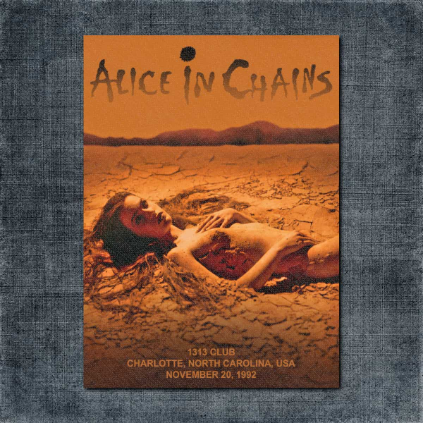 Alice in Chains Back Patch, Alice in Chains - Toronto Canada Tour Big Back Patch