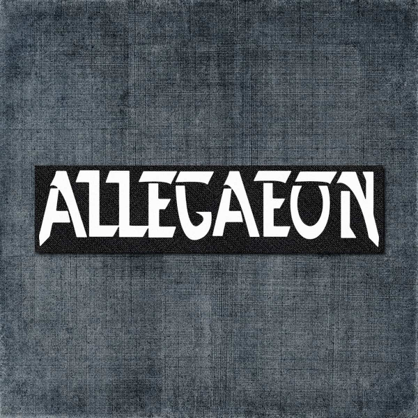 Allegaeon Back Patch, Allegaeon Black Logo Big Back Patch
