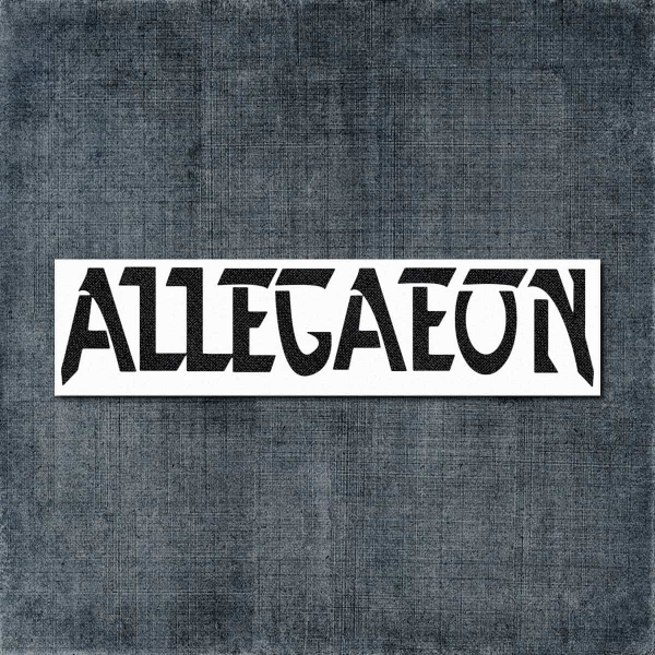 Allegaeon Back Patch, Allegaeon Logo Big Back Patch