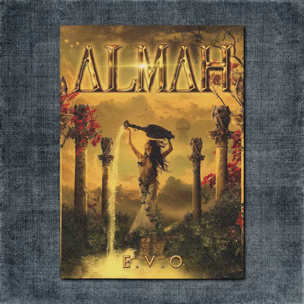 Almah Back Patch, Almah - E.V.O Big Back Patch