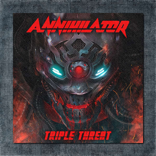 Annihilator Back Patch, Annihilator - Triple Treat Big Back Patch