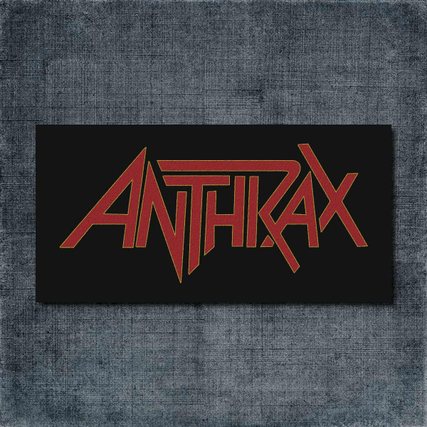 Anthrax Back Patch, Anthrax Logo Big Back Patch