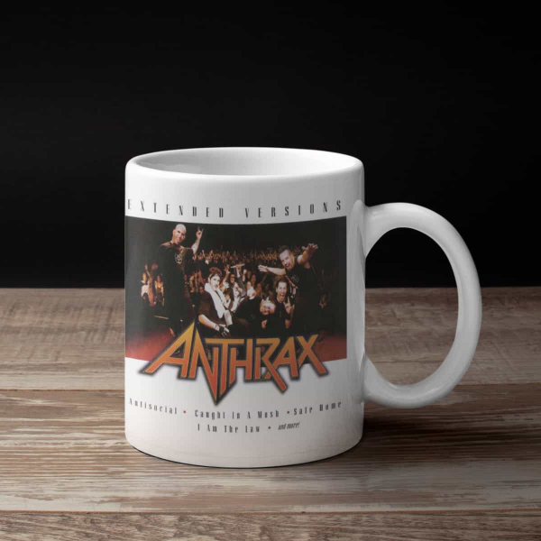 Anthrax Coffee Mug, Anthrax Extended Versions Coffee Mug