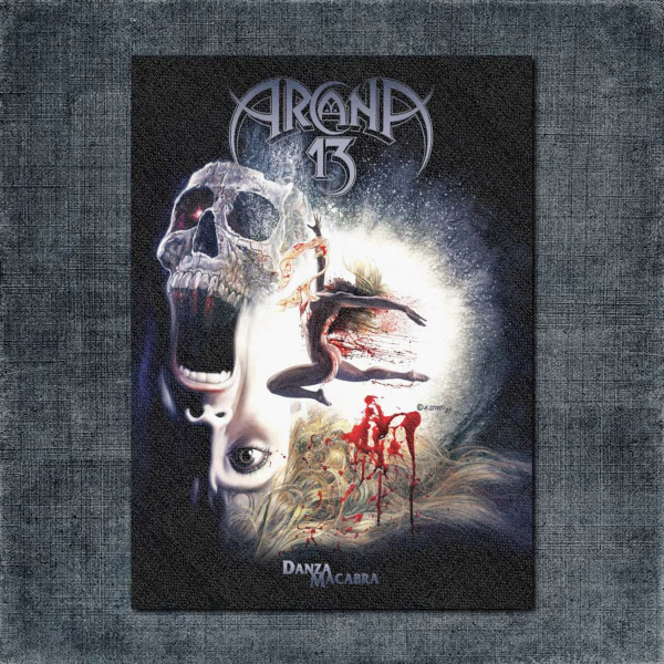 Arcana 13 Back Patch, Arcana 13 - Danza Macabra Death Big Back Patch
