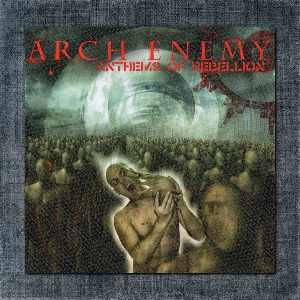 Arch Enemy Back Patch, Arch Enemy - Anthems of Rebellion Death Big Back Patch