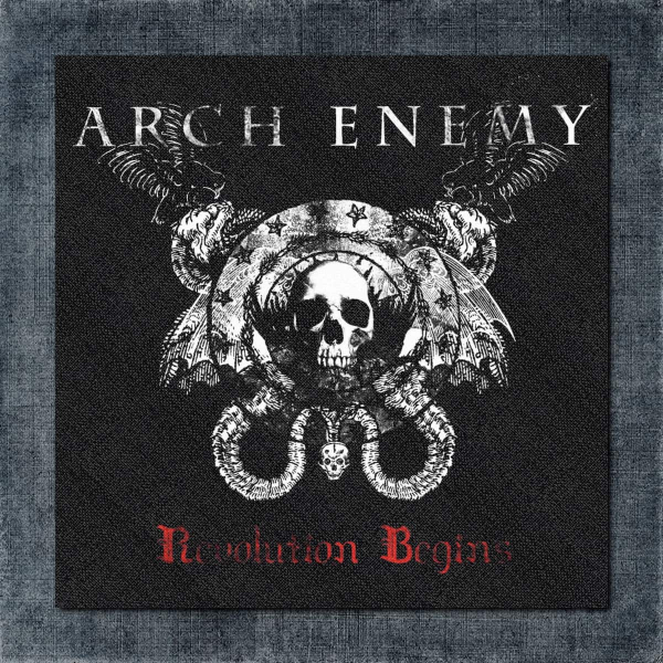 Arch Enemy Back Patch, Arch Enemy - Revolution Begins Big Back Patch