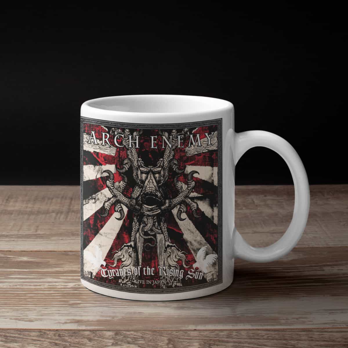 Arch Enemy Coffee Mug, Arch Enemy Tyrants of the Rising Sun Coffee Mug