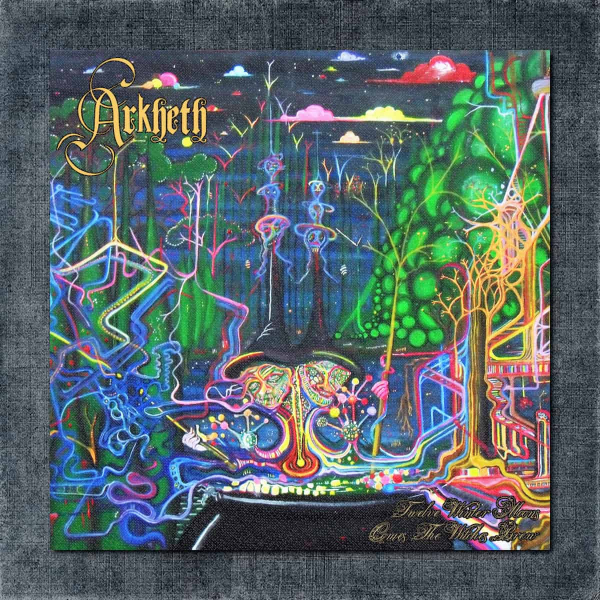 Arkheth Back Patch, Arkheth - Twelve Winter Moons Comes The Witches Brew Big Back Patch