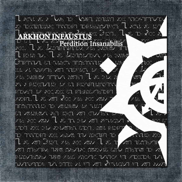 Arkhon Infaustus Back Patch, Arkhon Infaustus - Perdition Insanabilis Big Back Patch