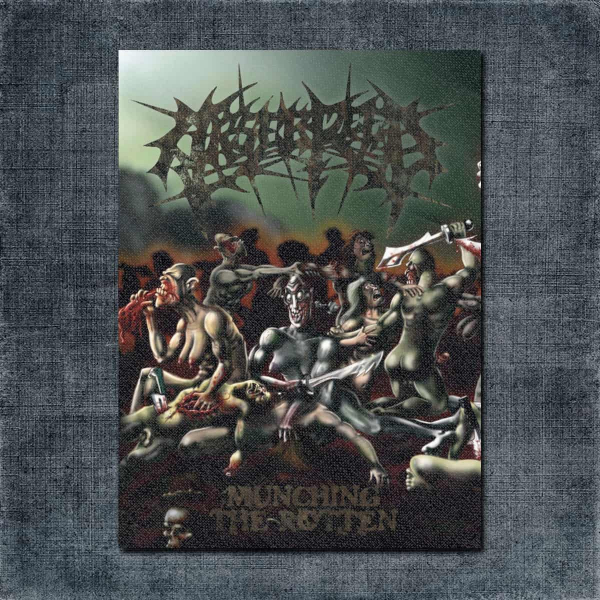 Arsebreed Back Patch, Arsebreed - Munching The Rotten Big Back Patch
