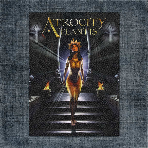 Atrocity Back Patch, Atrocity - Atlantis Big Back Patch