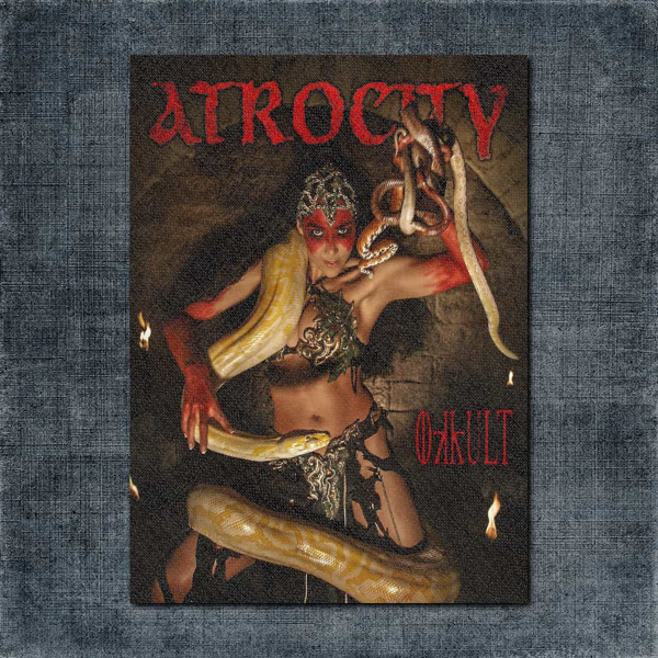 Atrocity Back Patch, Atrocity - Okkult Big Back Patch