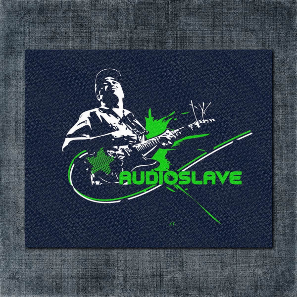 Audioslave Back Patch, Audioslave Artwork Big Back Patch