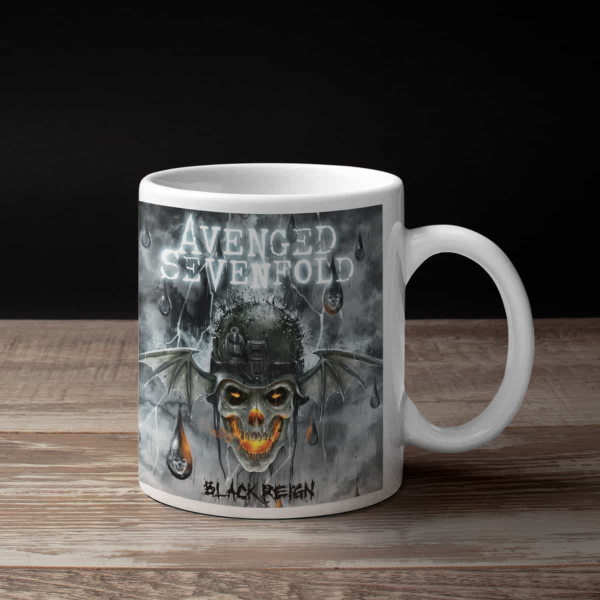 Avenged Sevenfold Coffee Mug, Avenged Sevenfold Black Reign Coffee Mug