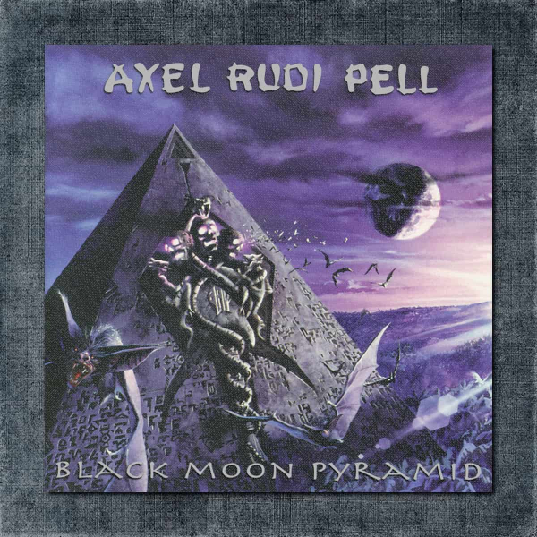 Axel Rudi Pell Back Patch, Axel Rudi Pell - Black Moon Pyramid Big Back Patch