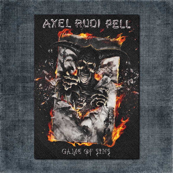 Axel Rudi Pell Back Patch, Axel Rudi Pell - Game of Sins Big Back Patch