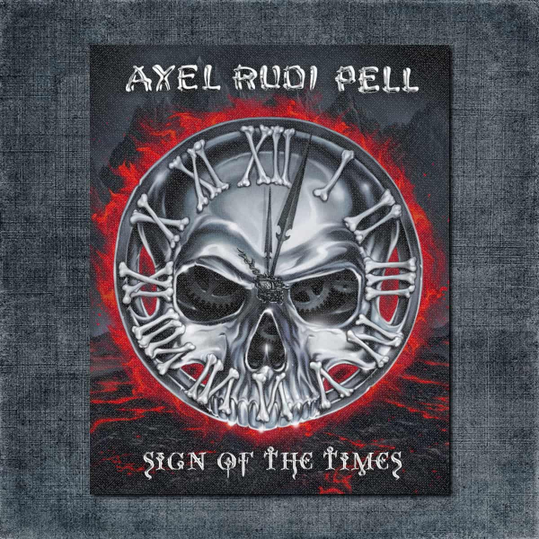 Axel Rudi Pell Back Patch, Axel Rudi Pell - Sign Of The Times Big Back Patch