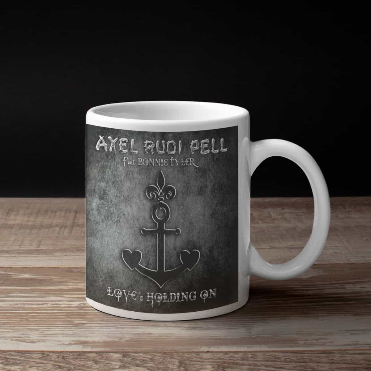 Axel Rudi Pell Coffee Mug, Axel Rudi Pell Love's Holding On Coffee Mug