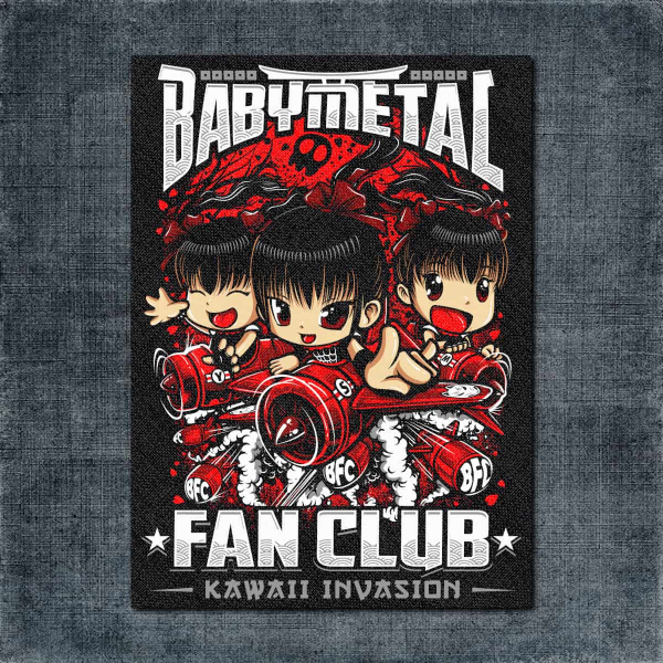 Baby Metal Back Patch, Baby Metal - Fan Club Big Back Patch