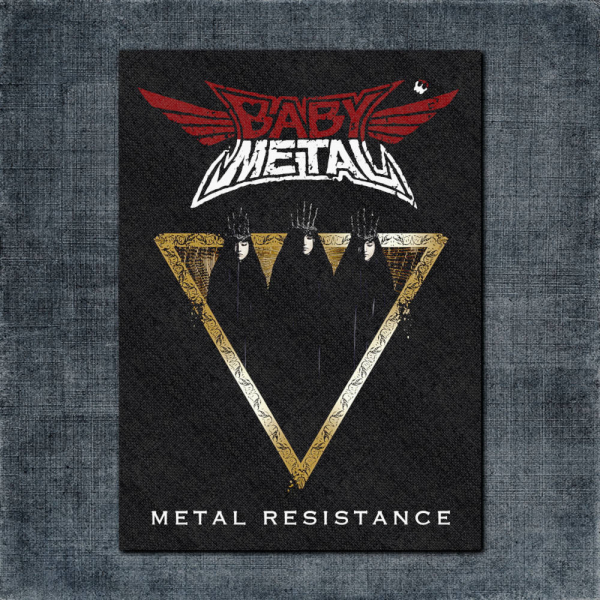 Baby Metal Back Patch, Baby Metal Metal Resistance Big Back Patch