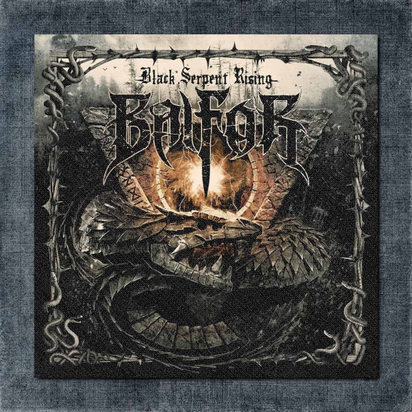 Balfor Back Patch, Balfor - Black Serpent Rising Big Back Patch